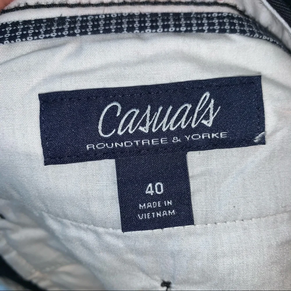 Casuals Roundtree & Yorkee Men’s Black Shorts. Size 40